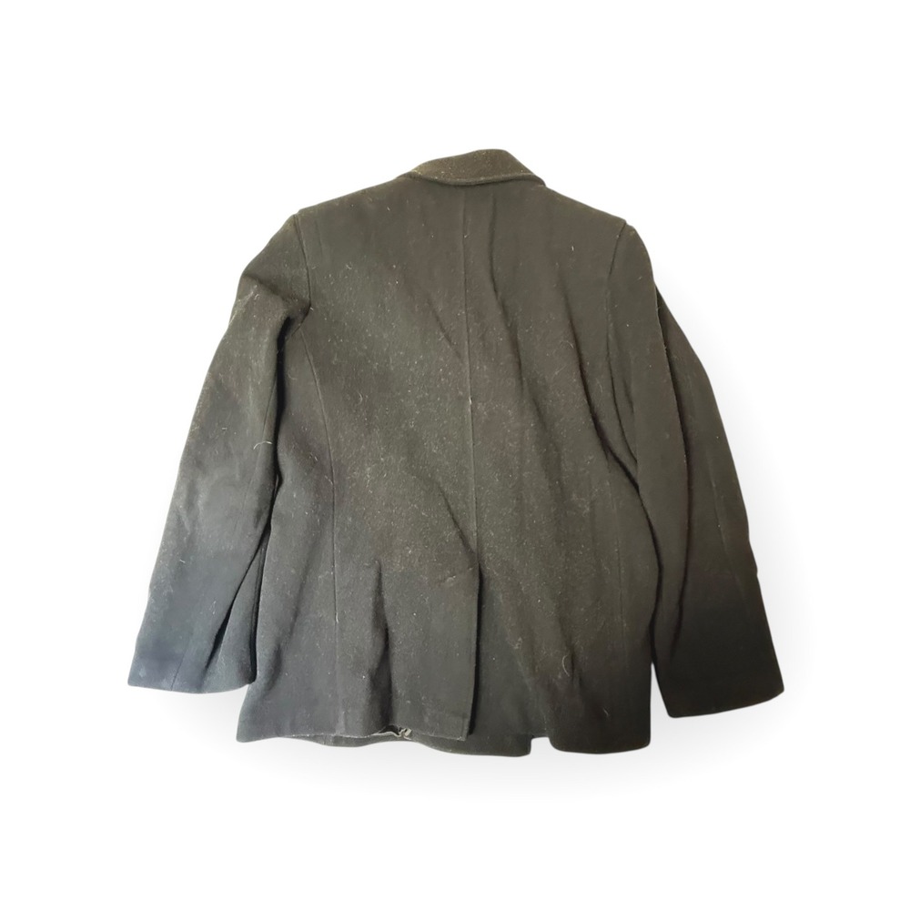 Preston York Black Wool Blend Double Breasted Blazer Jacket XL - Picture 5 of 6